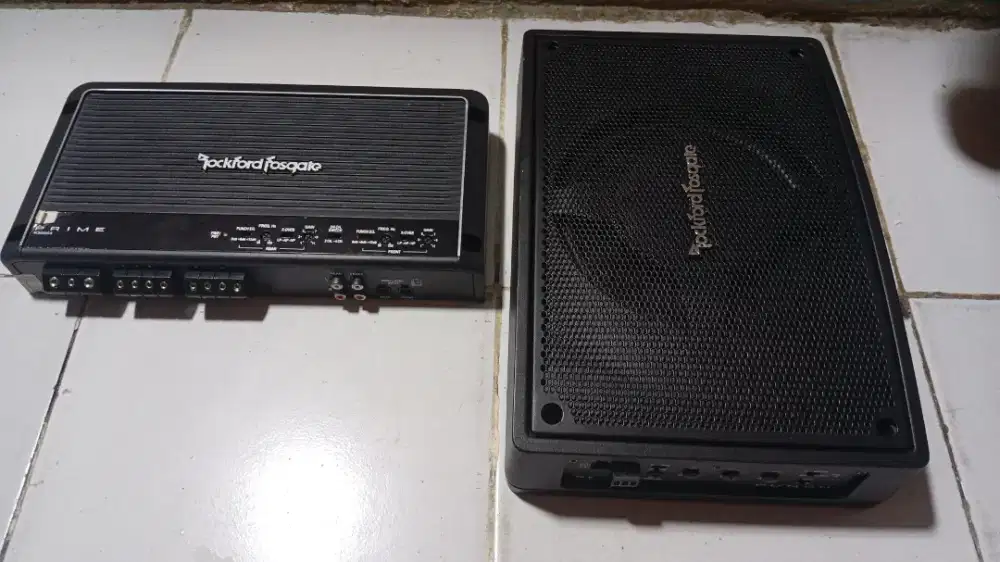 Rockford fosqate Subpower PS8. Rockford fosqate prime R300x4 amplifier