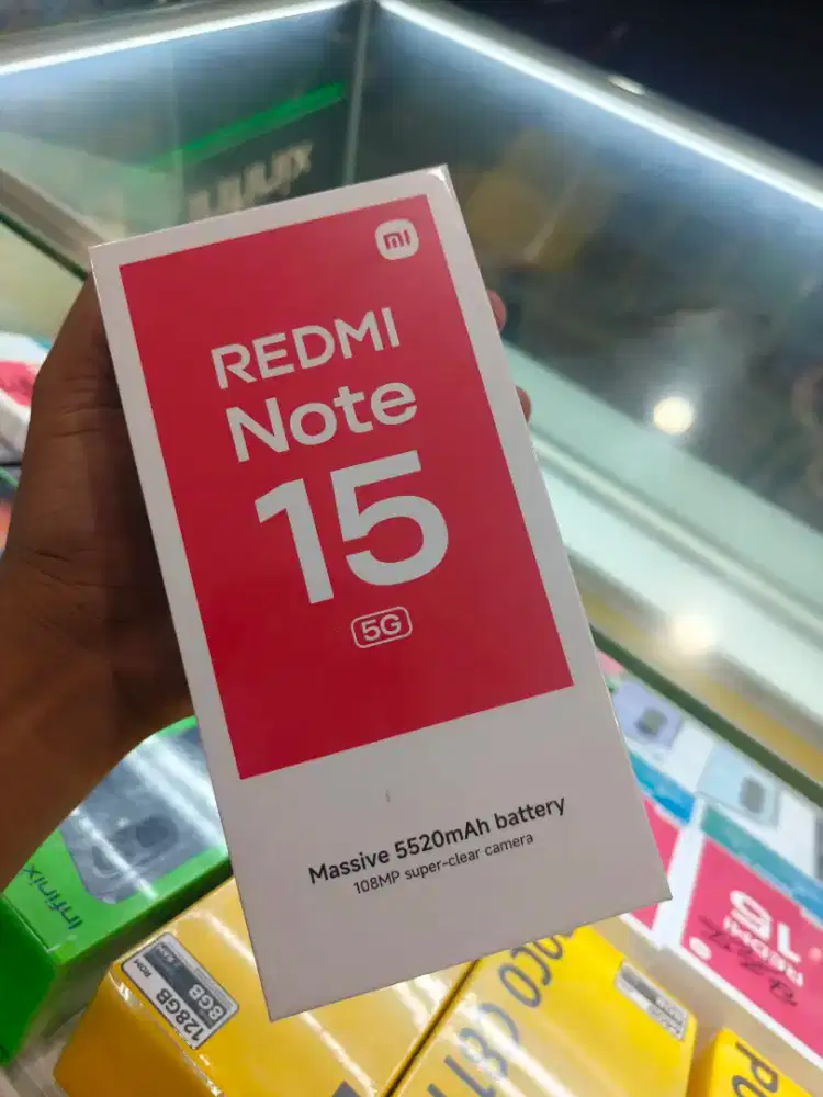 New Redminote 15 5G ram8,/256 garansi resmi 1 tahun