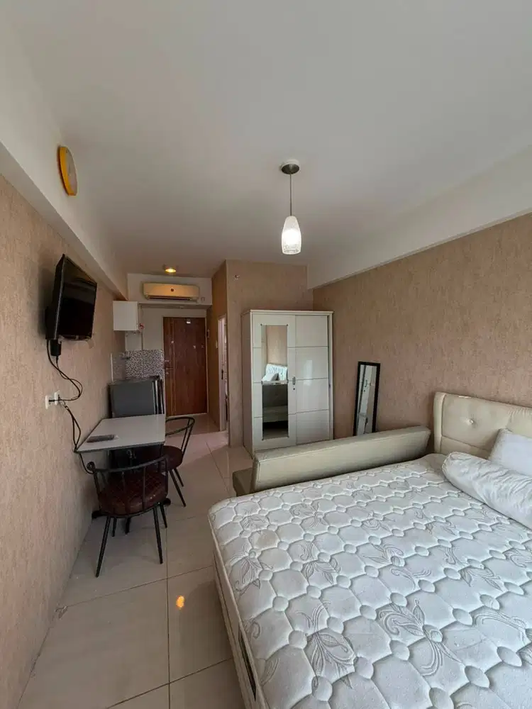 JUAL CEPAT Apart Puncak Bukit Golf Studio 1BR Furnish Golf Sby Barat