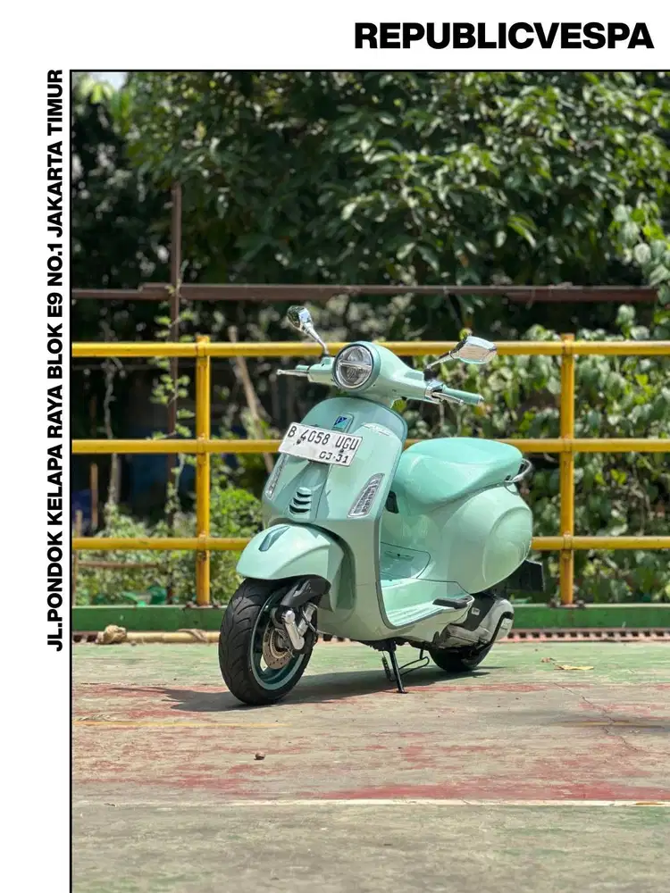 TERMURAH PIAGGIO VESPA PRIMAVERA S150 NEW MODEL TH 2025 GREEN RELAX