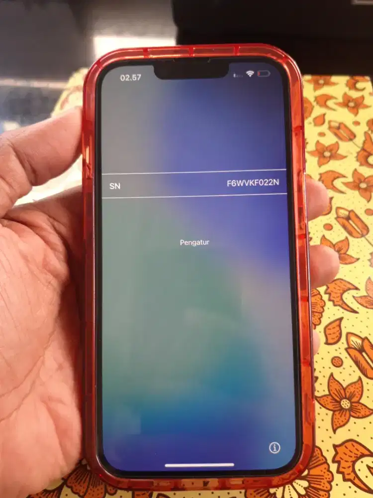 Iphone 13 128gb minus fullset