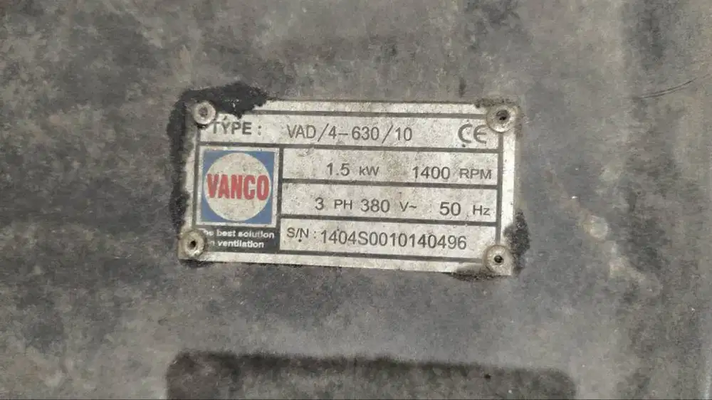 Axial Flow Fan / Blower VAD 4-630/10