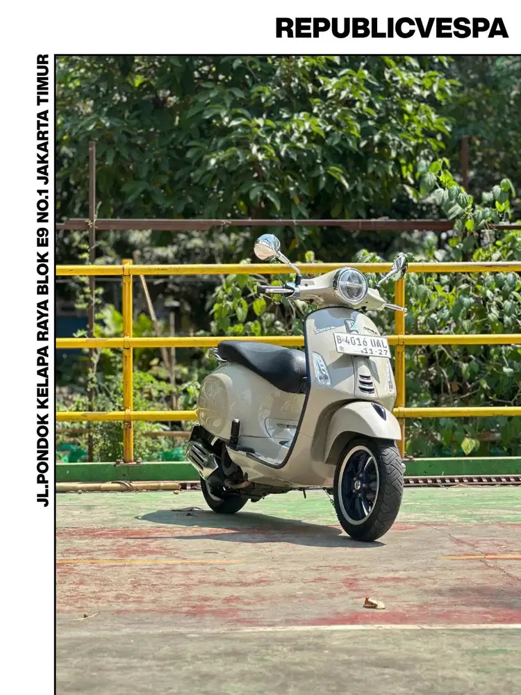 TERMURAH PIAGGIO VESPA PRIMAVERA S150 IGET FACELIFT TH 2022 BEIGE