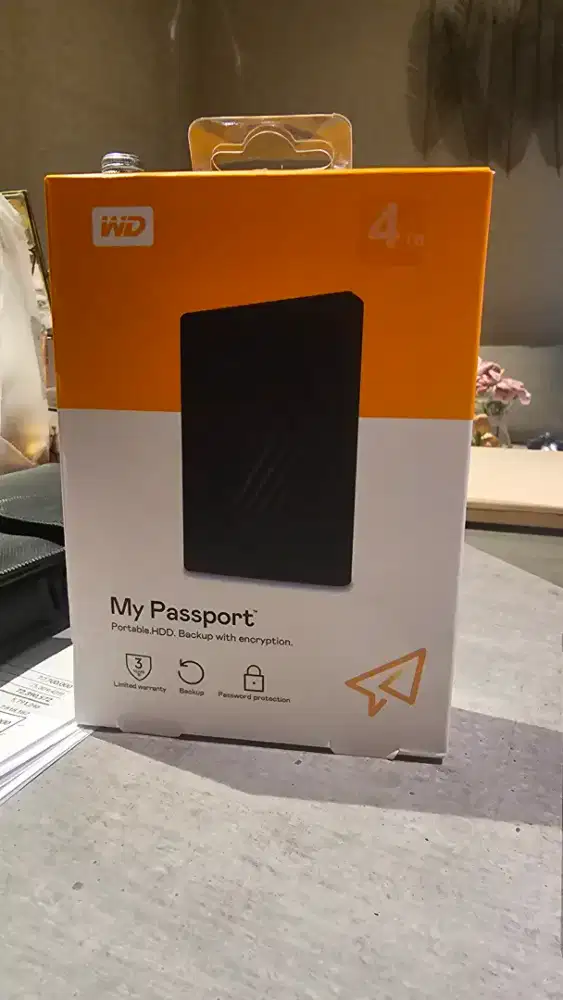 Portable HDD Western Digital 4TB