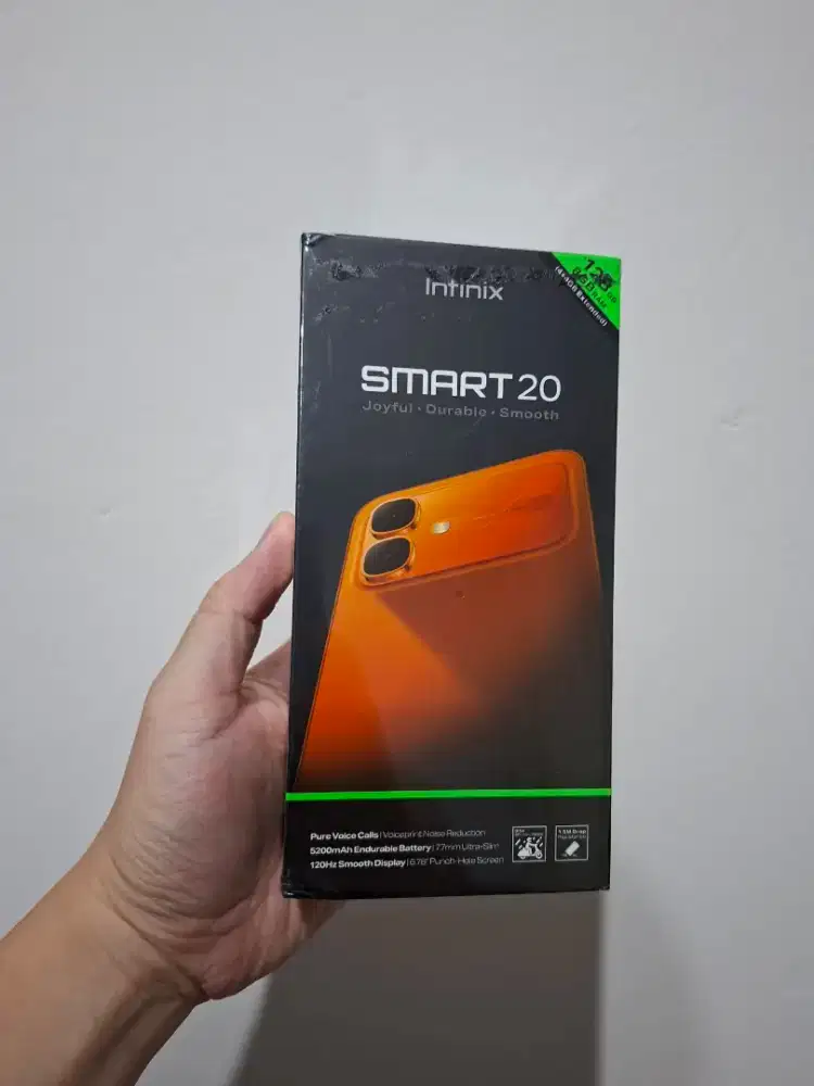 (BARU) Infinix Smart 20 4/128, SEGEL Garansi Resmi, Bisa COD