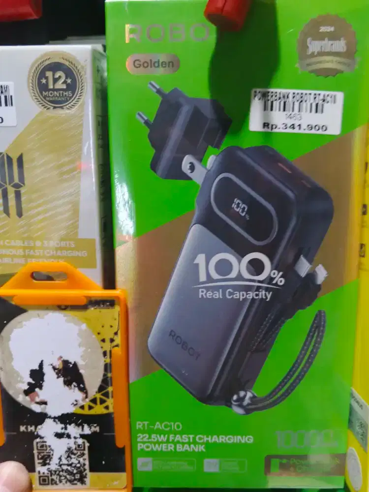 POWERBANK ROBOT 10.000Mah 22,5W RT-AC10