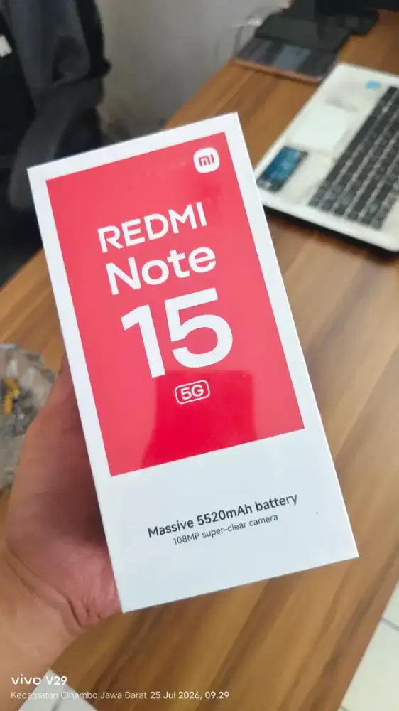 Redmi Note 15 5G 6+6/128 NFC AMOLED Baru spesial promo