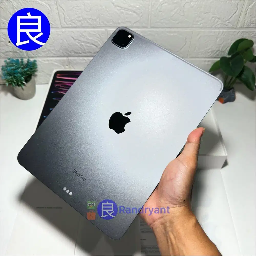 iPad Pro 11 Inchi M2 2022 256GB Space Gray INTER WiFi Only Fullset Ori