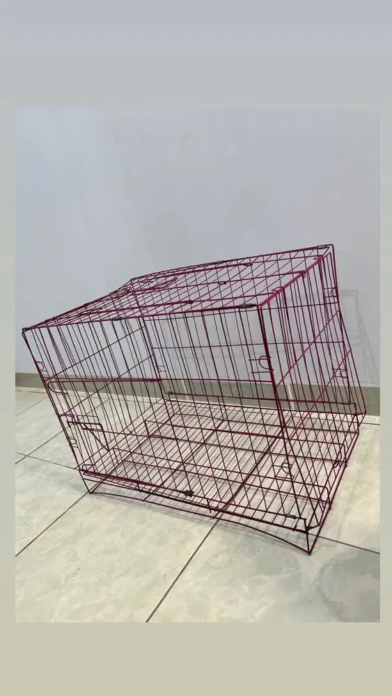 Kandang lipat bekas