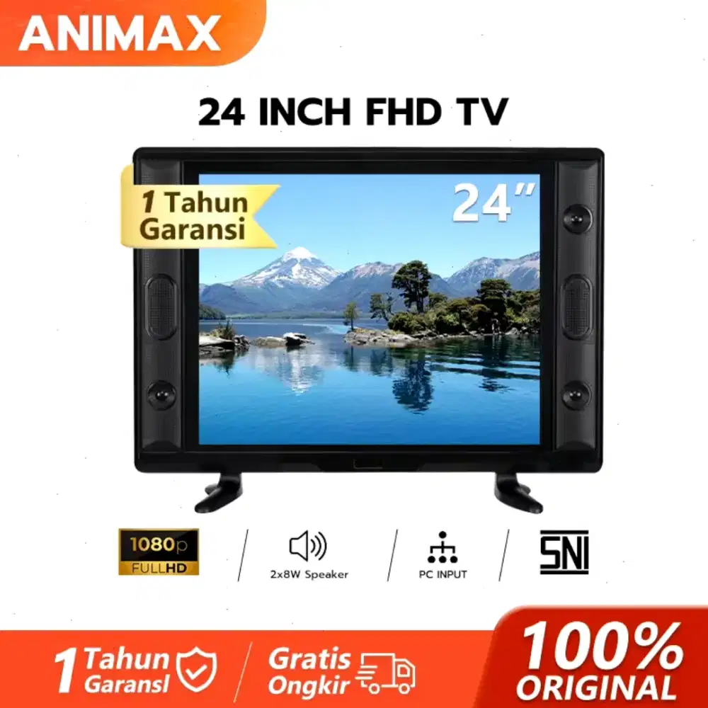 Tv led masih baru no minus