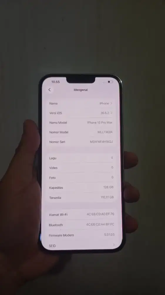 IPhone 13 promax 128gb ex ibox