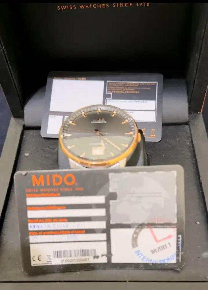Mido Commander II for Men Gold Automatic
