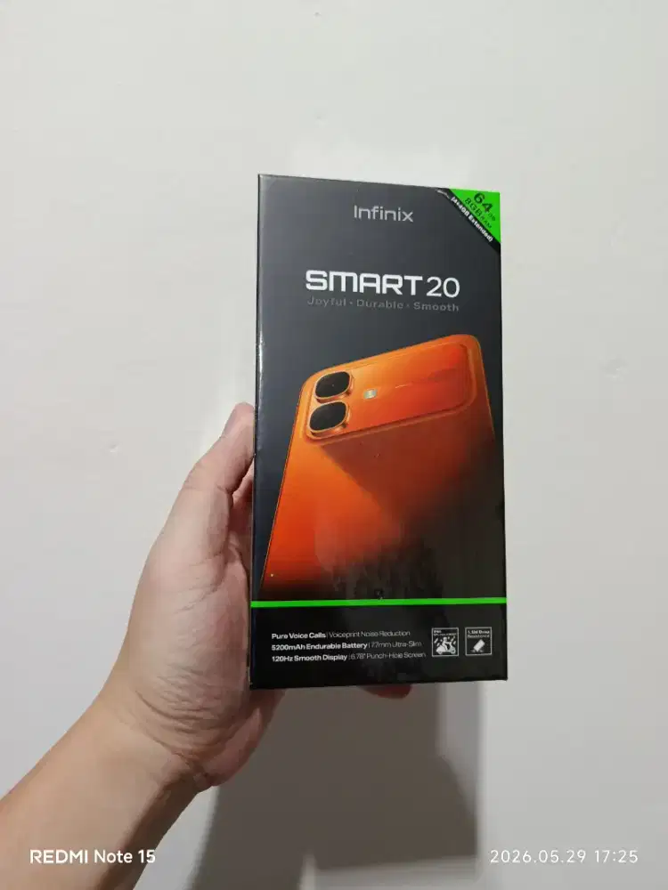 {BARU} Infinix Smart 20 4/128, SEGEL Garansi Resmi, Bisa COD