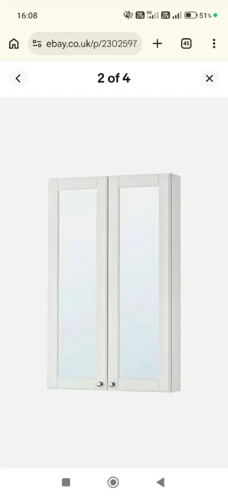 IKEA mirror cabinet