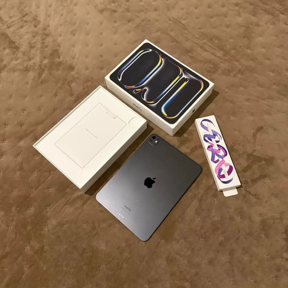 iPad Pro M4 11 inch 256GB Wifi Space Black Fullset Original