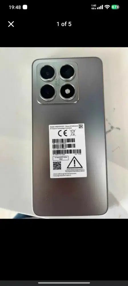 Xiaomi 14T 12/512 gb mulus fullset no minus