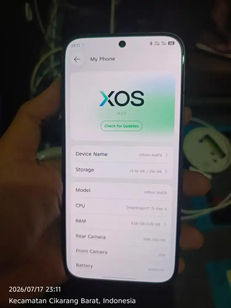 Infinix note 60 pro 5g 8 256