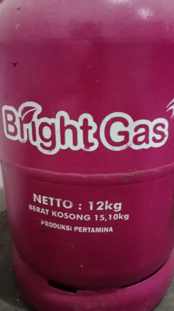 Bright Gas LPG 12 KG pink