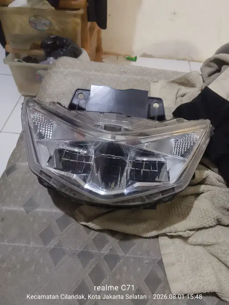 Jual lampu depan copoton beat deluxe