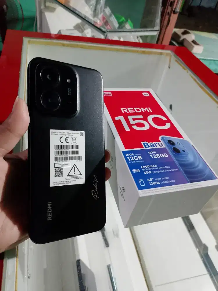 Redmi 15c ram 6+6/128
