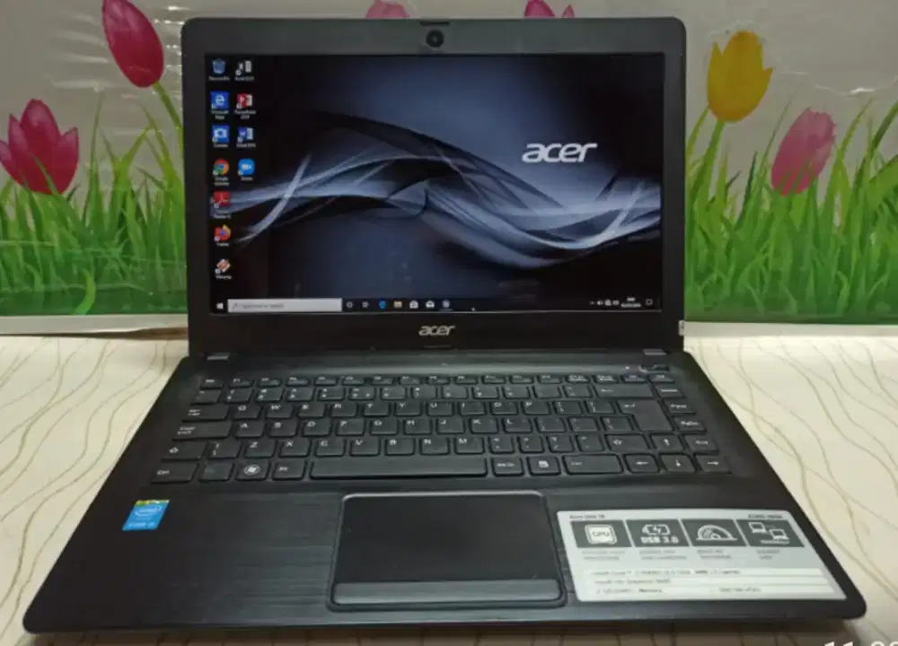 ACER ONE Z1402 CORE i3 GEN5 RAM 8GB SSD 128GB
