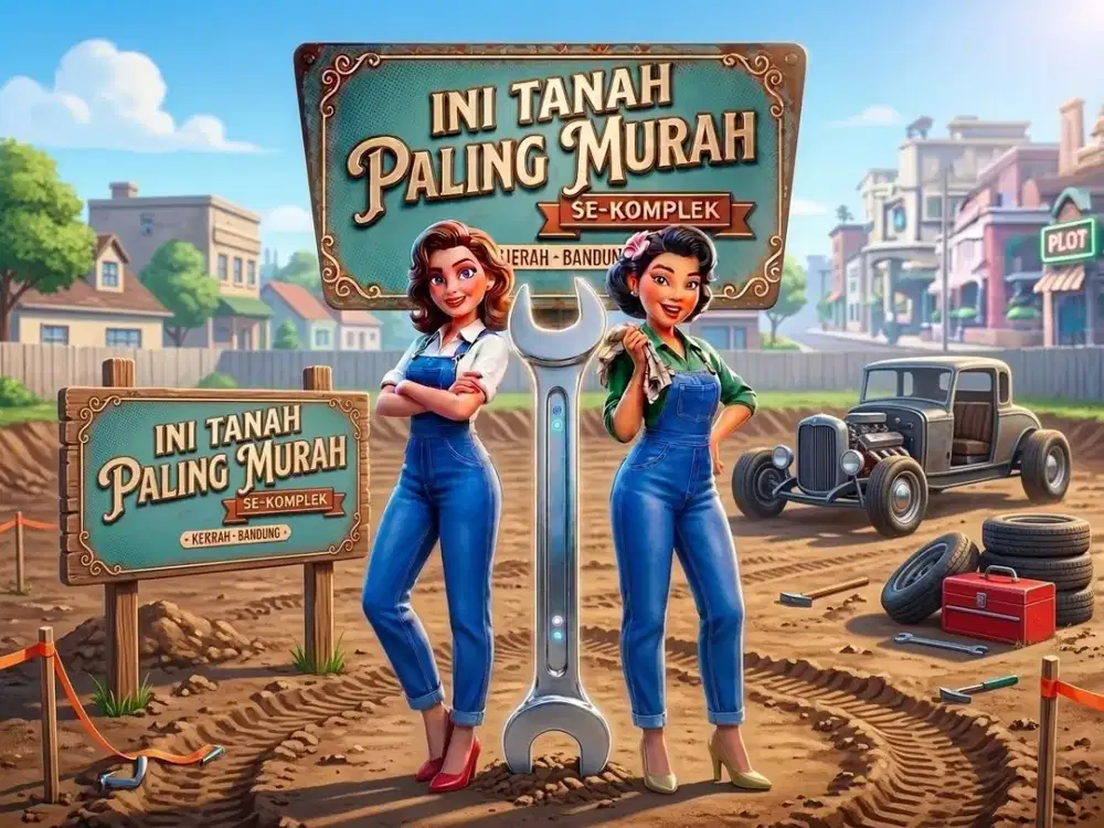 JUAL TANAH DI CIJERAH, MELONG, BANDUNG KOTA.