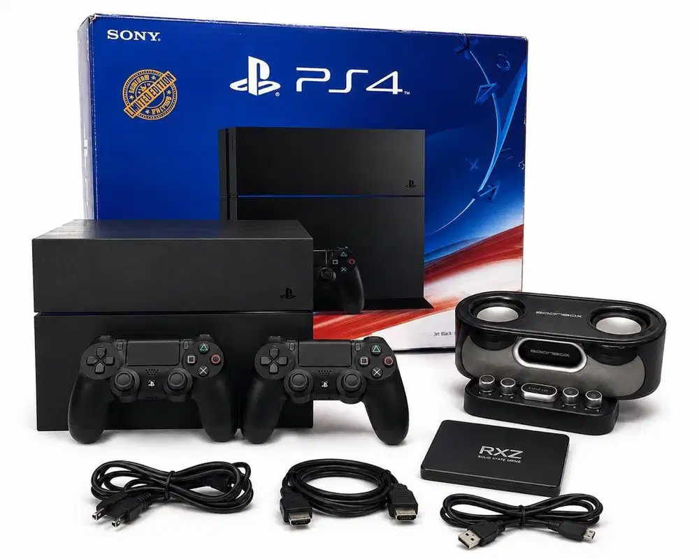 PS4 Fat CUH-1206A 500GB Original Fullset + Dus