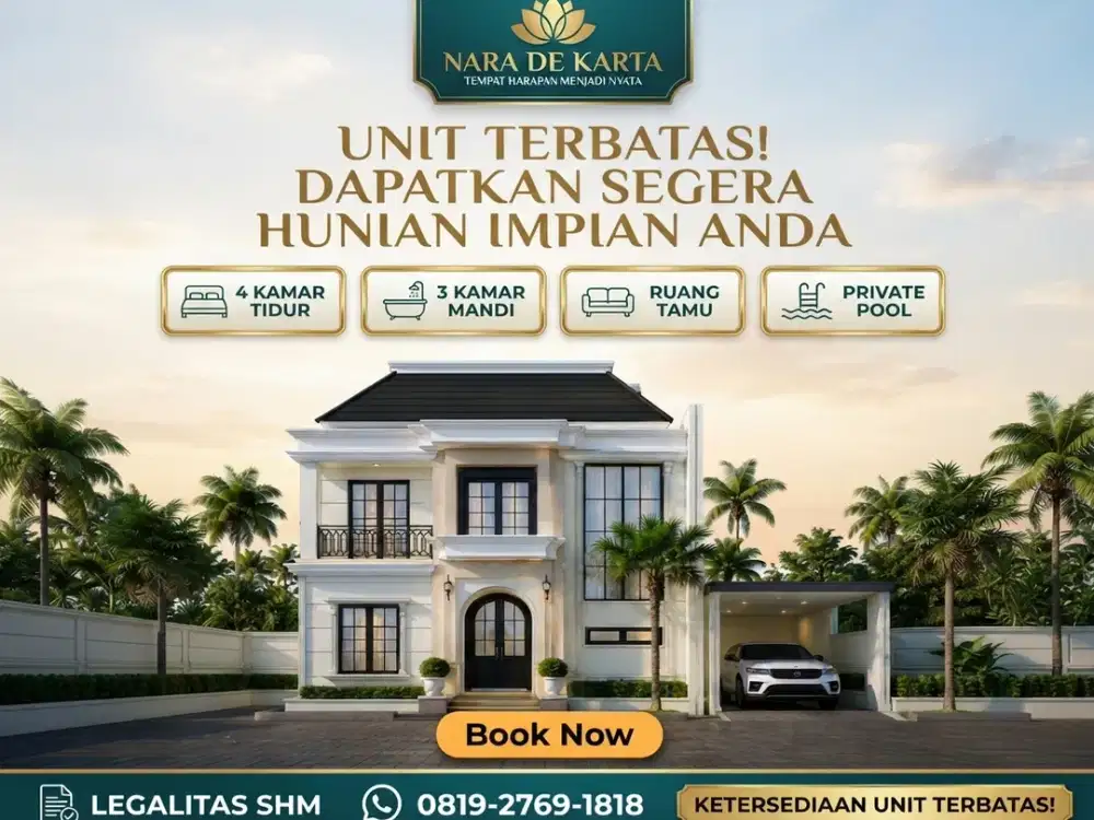 RUMAH SUPER MEWAH GODEAN BONUS KITCHEN SET
