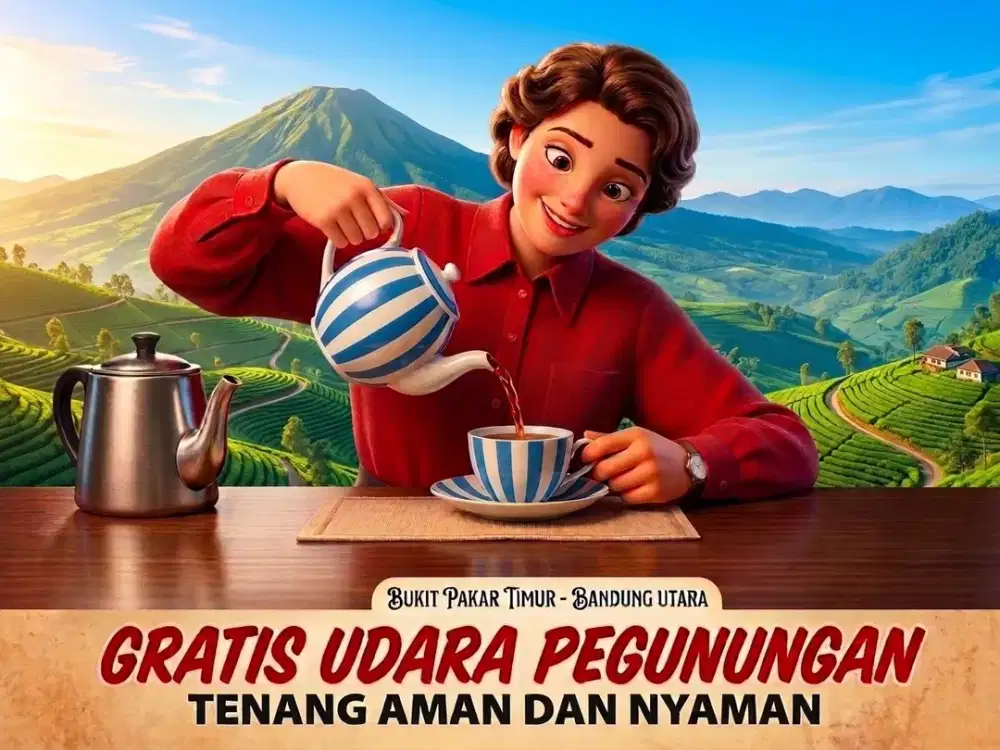 JUAL SEWA RUMAH DI BUKIT PAKAR TIMUR, DAGO, BANDUNG UTARA.