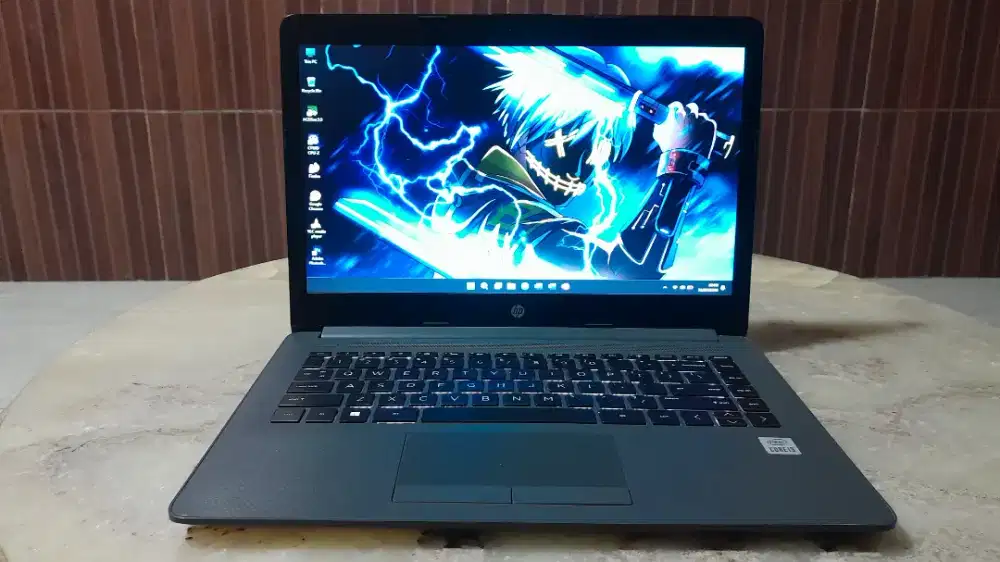 Laptop Hp240 G7 core i3 Ram 8GB ssd nvme 256GB Backlight Gen 10