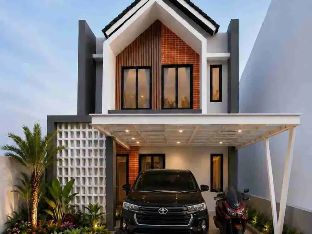 Rumah Baru Dalam Cluster On Progres Dekat Pondok Kelapa Raya Jakarta Timur