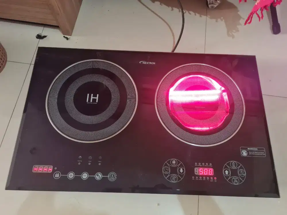 DIJUAL KOMPOR LISTRIK INEXTRON 2 TUNGKU (Induksi + Halogen)