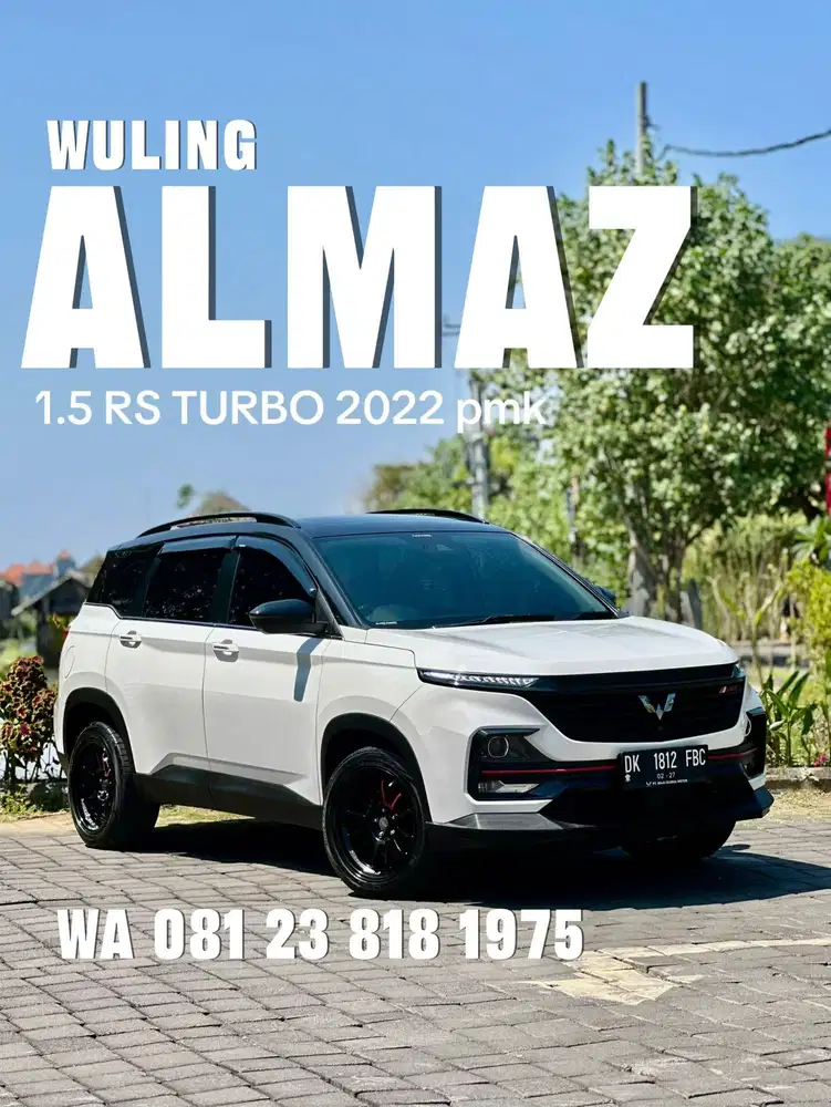 ALMAZ 1.5 RS PRO TURBO 2022 (pmk) 7 SEATER ASLI BALI
