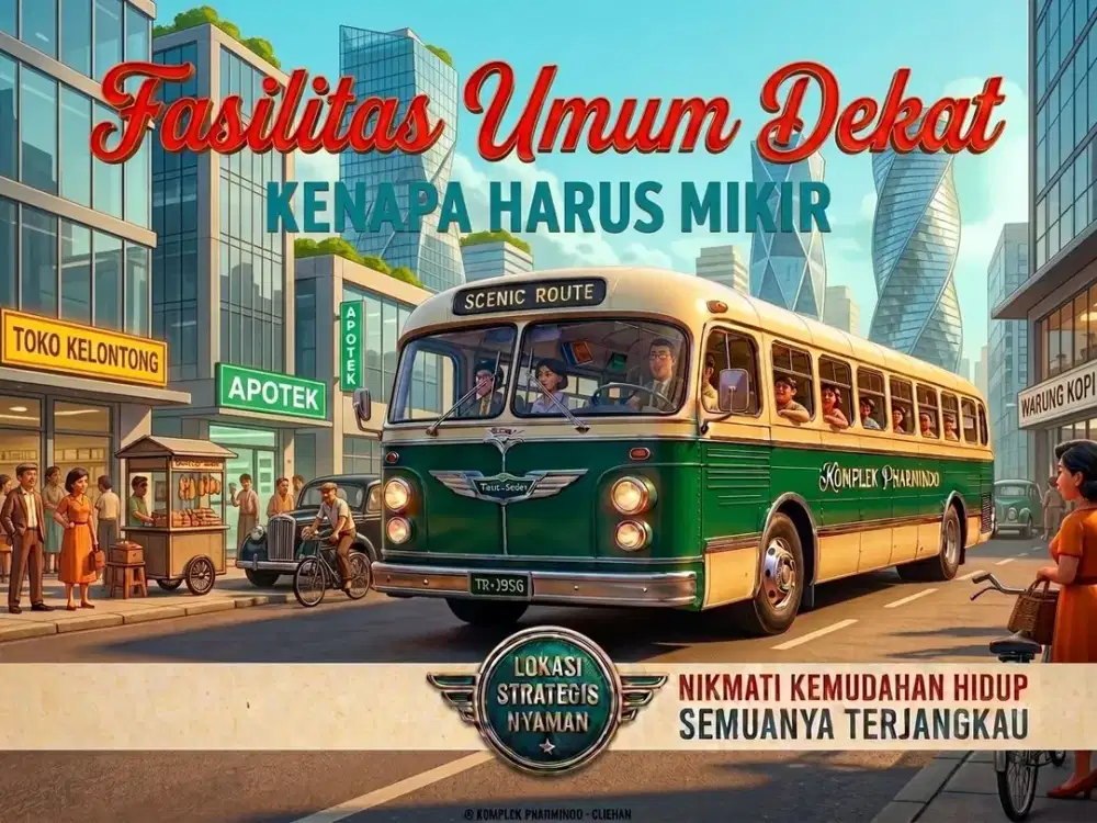 JUAL RUMAH DI KOMPLEK PHARMINDO, CIJERAH, MELONG, CIMAHI.