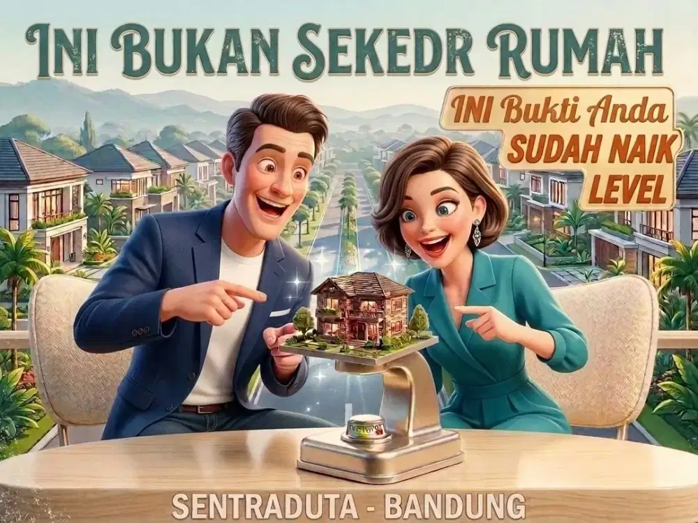 JUAL RUMAH DI SETRADUTA, PASTEUR, SARIJADI, BANDUNG KOTA.