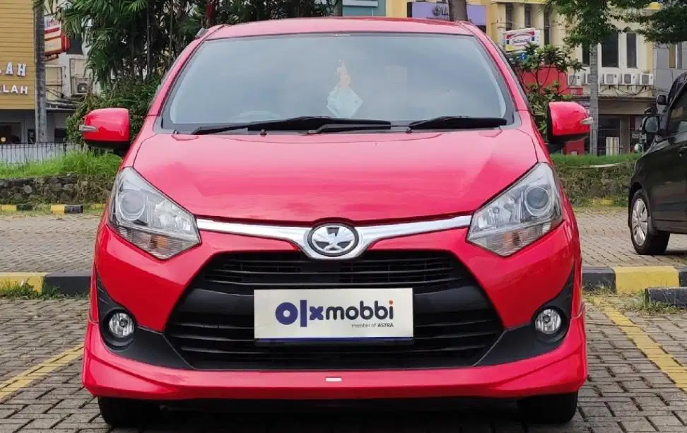 TDP 7, JT Toyota Agya 1.2 G TRD Sportivo Bensin-AT Merah 2021
