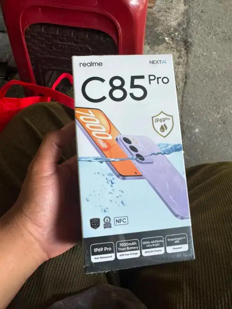 Realme C85 pro 8/256gb baru