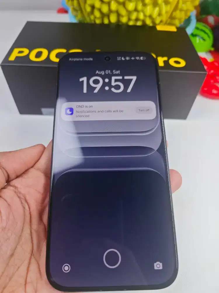 poco x8 pro 12/512 GB hitam baru 1 bulan