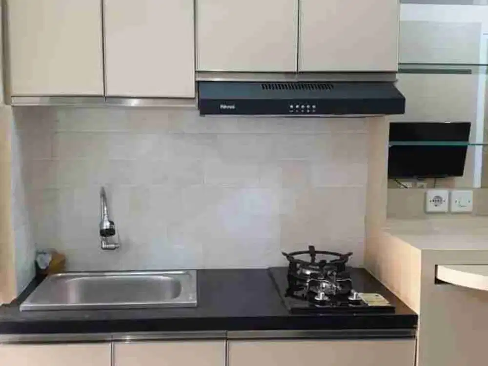 apartemen green pramuka city 2 kamar tidur furnish cempaka putih jakpus