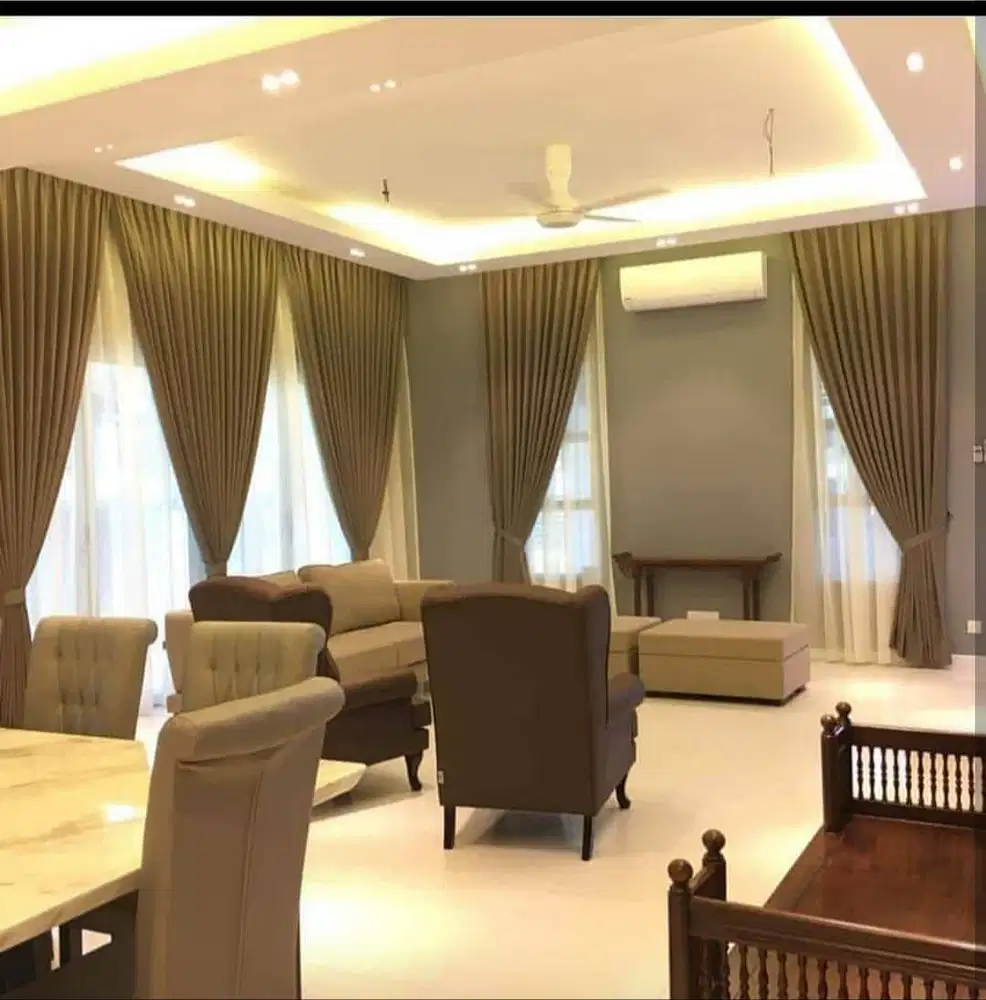 Jual Gorden Blackout Pasang Skat Klinik Hordeng Pintu Gordyn Vitrase