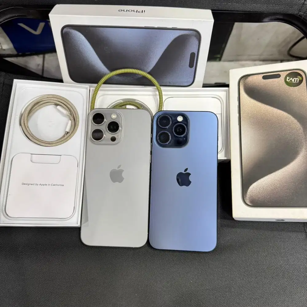 iphone 15 promax 256gb resmi ibox bh 89-91% fullset original no minus