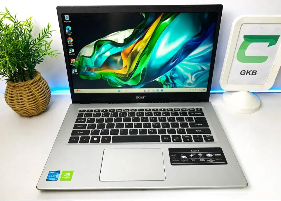 Laptop Acer Aspire 5 core i3 Gen baru dual VGA Nvidia Ram 8gb Ssd 512g
