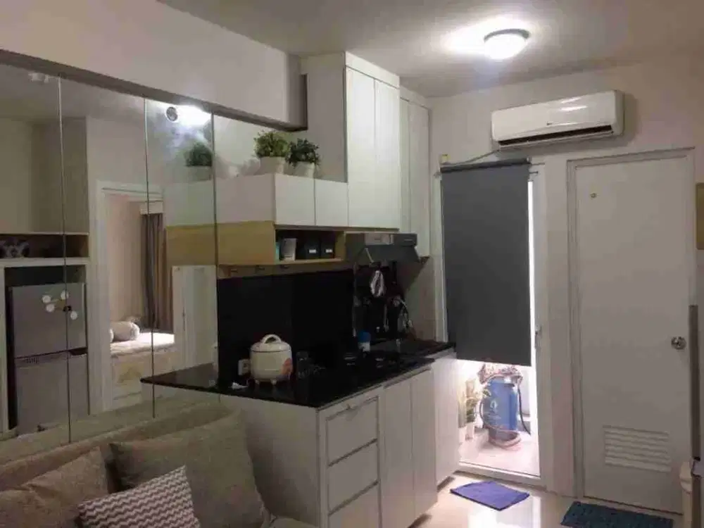 apartemen green pramuka city tower chrysant 2 bedroom furnish jakarta pusat