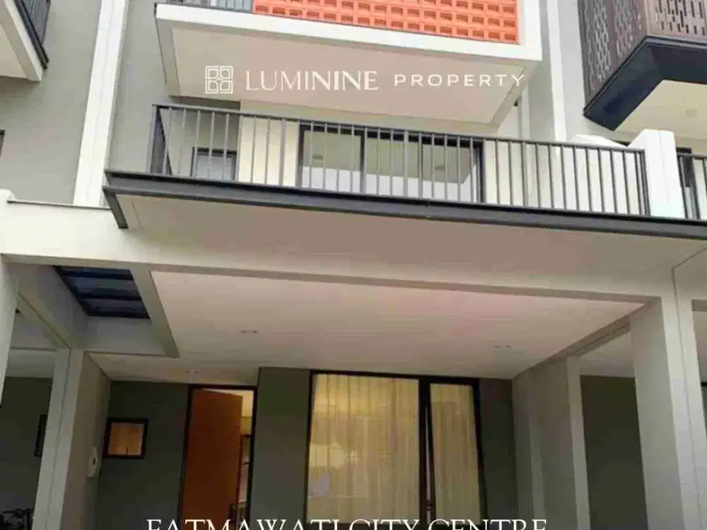 DIJUAL RUMAH BARU 3 LT DI FATMAWATI CITY CENTRE - JAKSEL