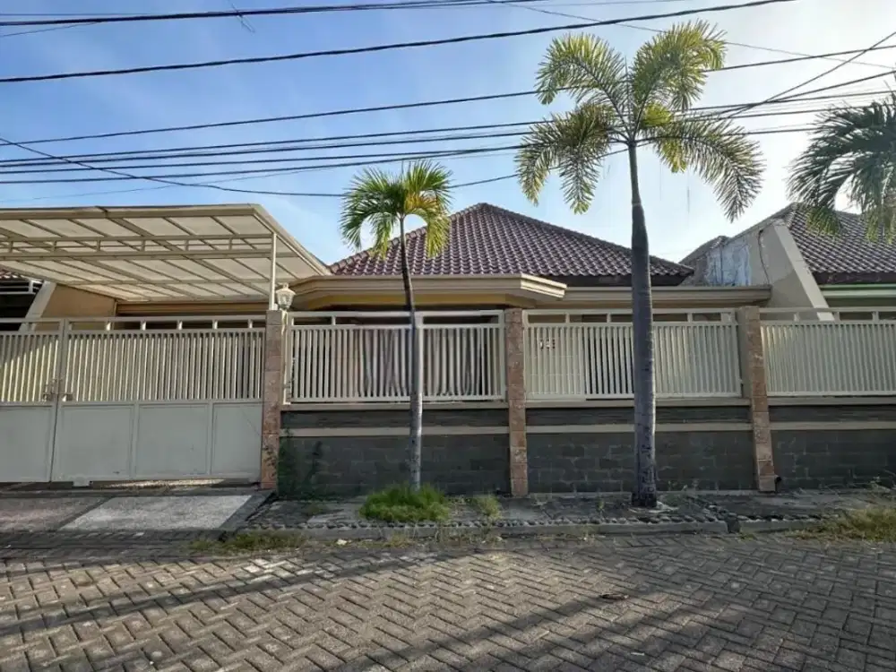 RUMAH 1 LANTAI MANYAR KERTOADI SIAP HUNI