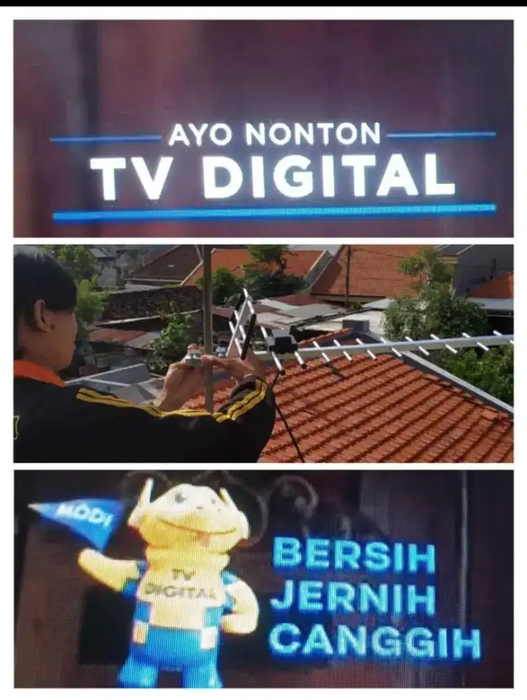 Pemasangan, servis, antena TV Digital, CCTV.