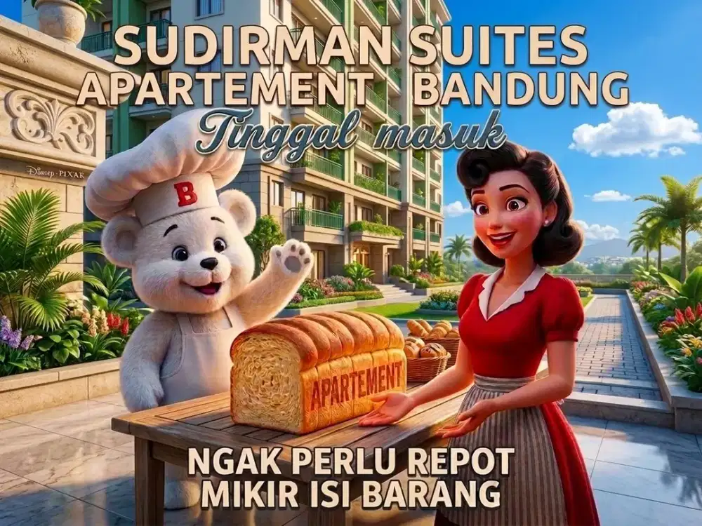 SEWA APARTEMENT SUDIRMAN SUITES, SUDIRMAN, BANDUNG KOTA.