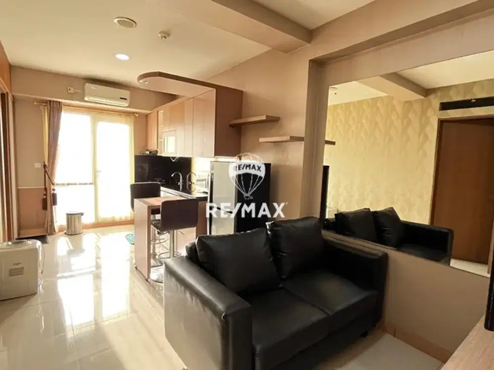 Disewakan Oak Tower A – 2 BR, Lantai Tinggi,Full Furnish, Fasilitas Inclued Gym, Pulo Gadung