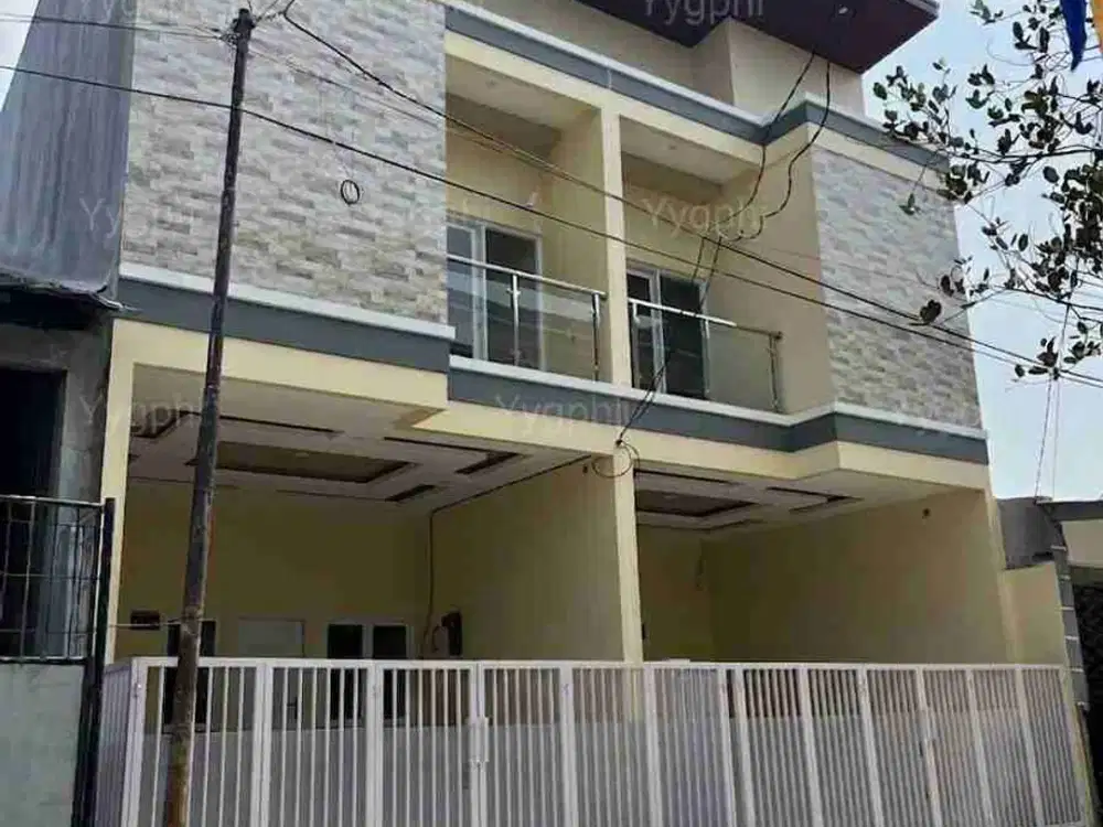 rumah 2 lantai minimalis di harapan indah bekasi