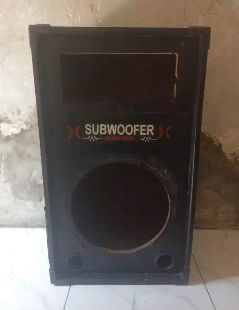 box kosong subwoofer atau speaker